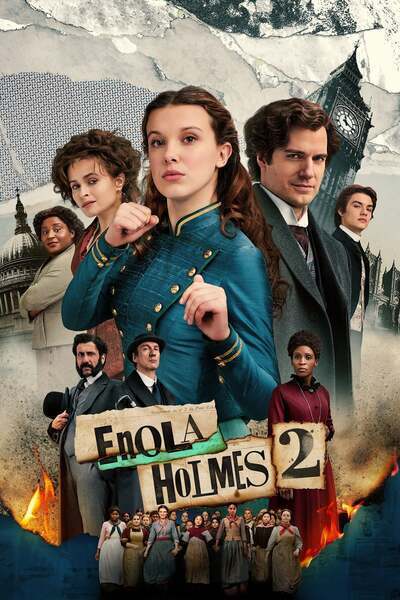 Enola Holmes 2 (2022) poster - Allmovieland.com
