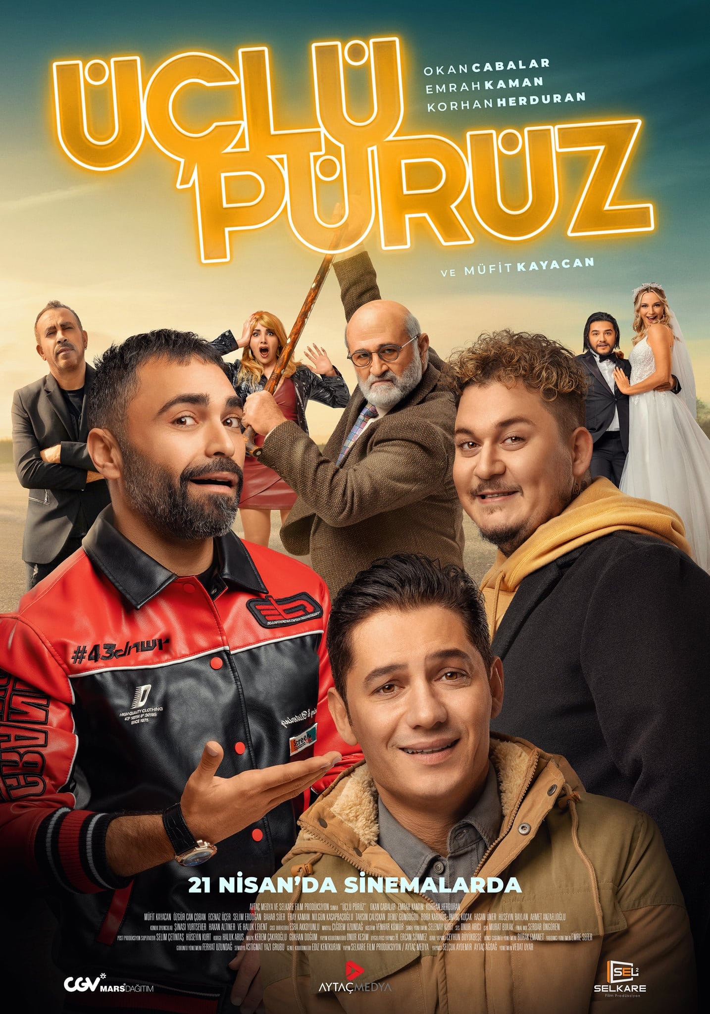 Üçlü Pürüz (2023) poster - Allmovieland.com