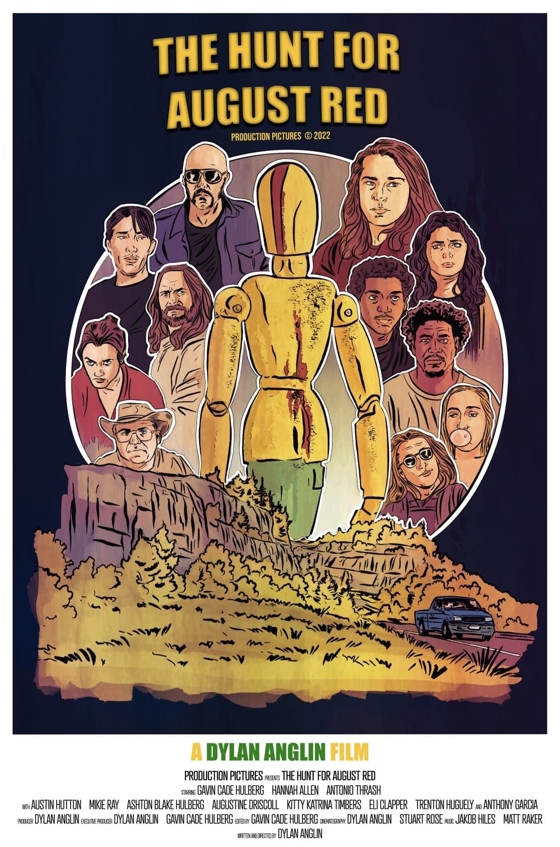 The Hunt for August Red (2024) poster - Allmovieland.com