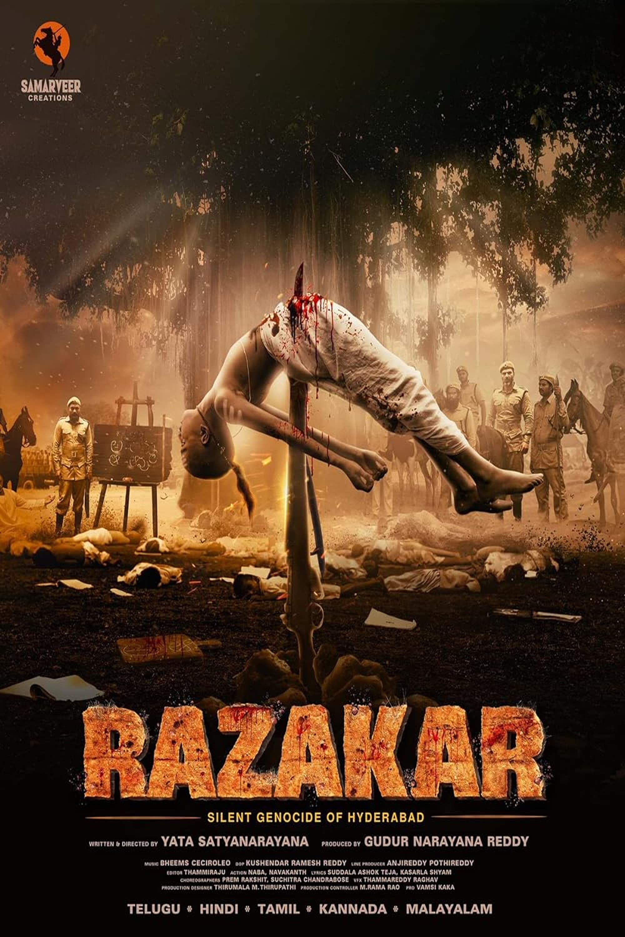 Razakar: The Silent Genocide of Hyderabad (2024) poster - Allmovieland.com