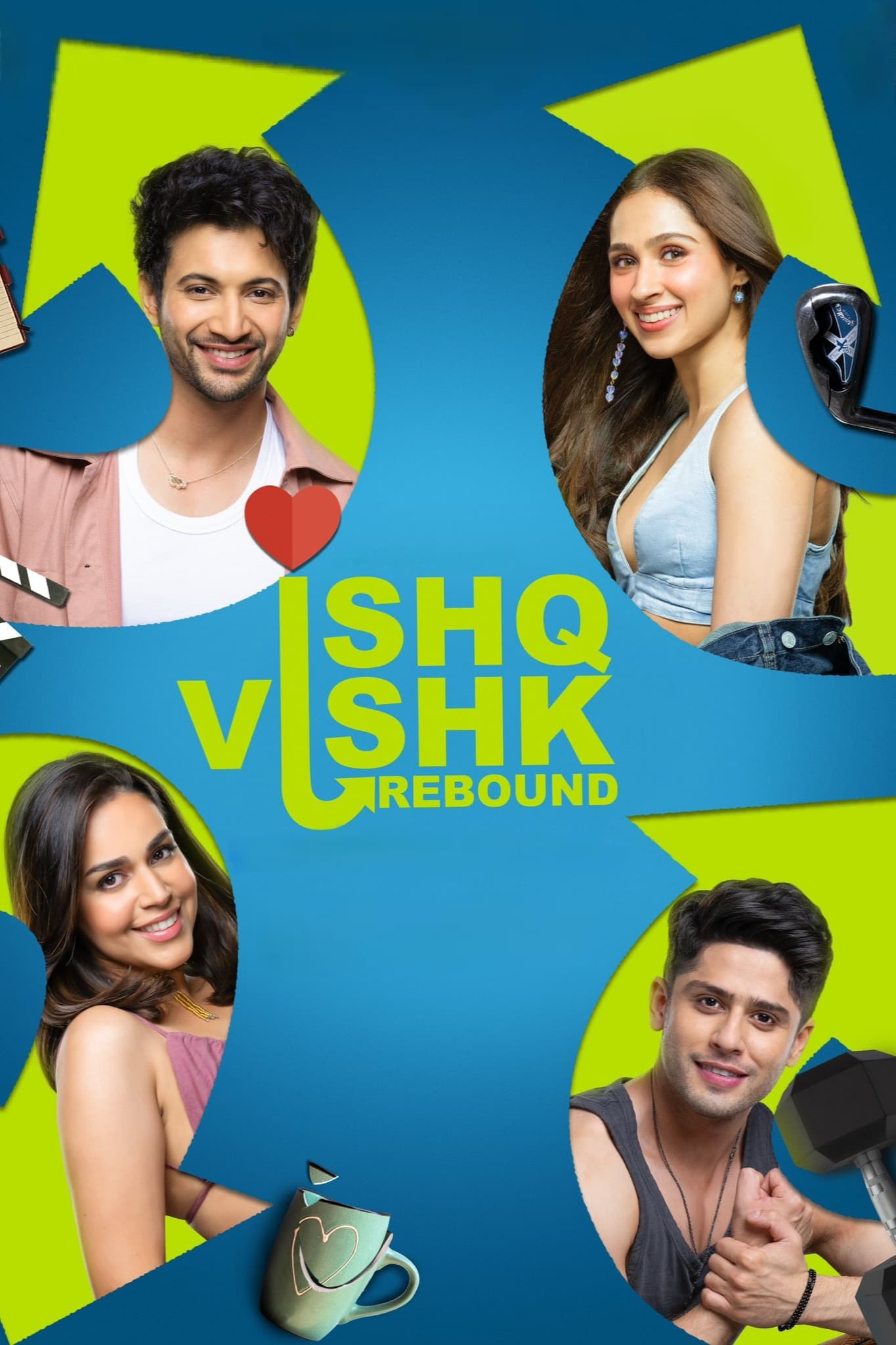 Ishq Vishk Rebound (2024) poster - Allmovieland.com