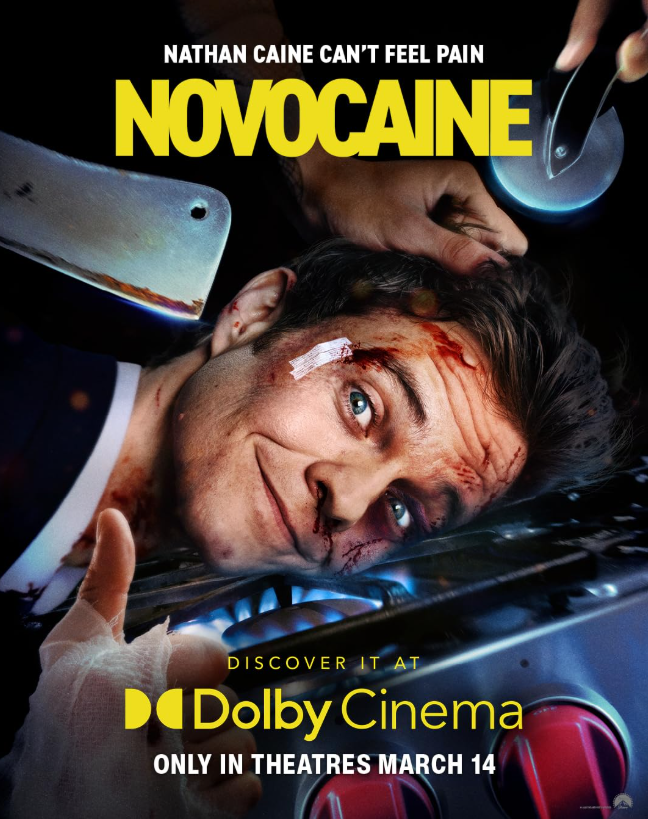 Novocaine (2025) poster - Allmovieland.com