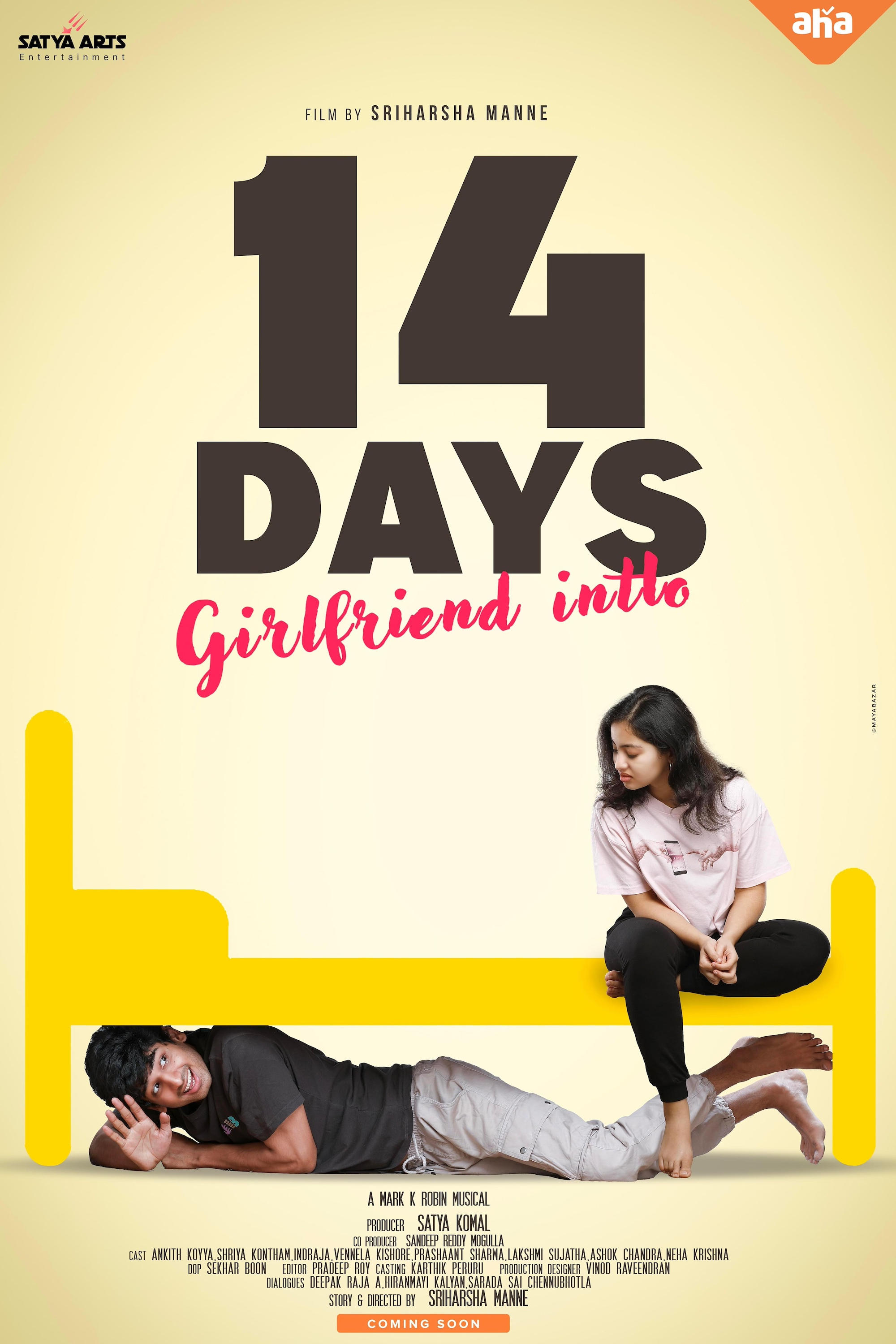 14 Days (Girlfriend Intlo) (2025) poster - Allmovieland.com