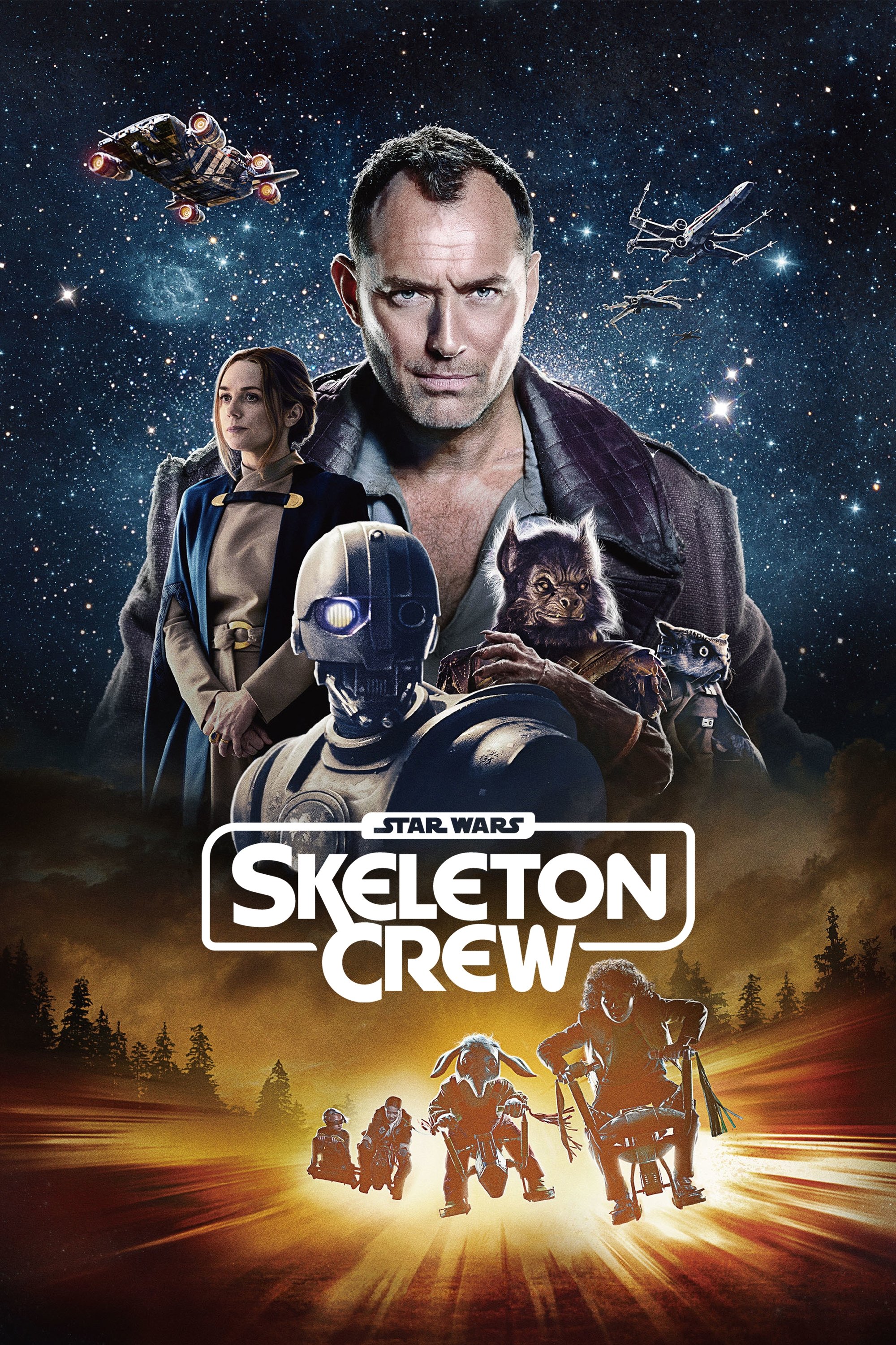 Star Wars: Skeleton Crew (2024) poster - Allmovieland.com