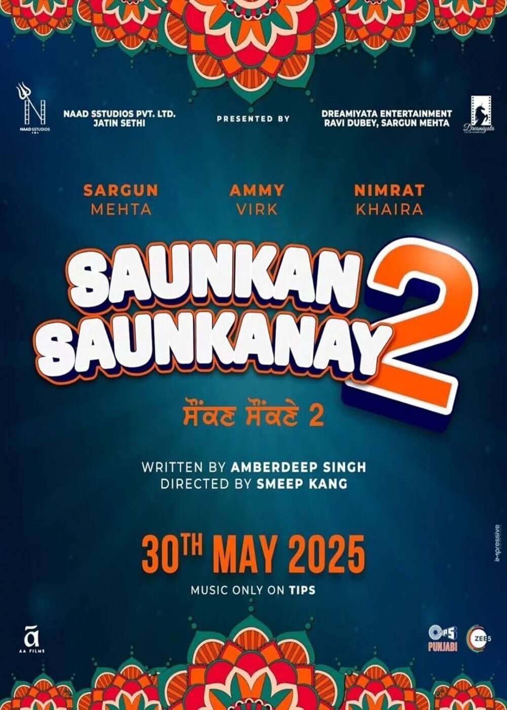 Saunkan Saunkanay 2 (2025) poster - Allmovieland.com