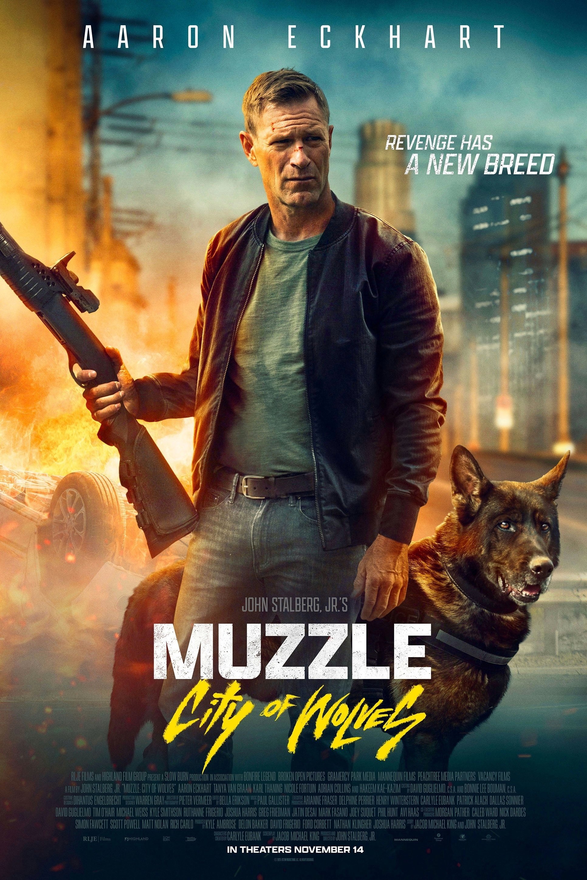 Muzzle: City of Wolves (2025) poster - Allmovieland.com