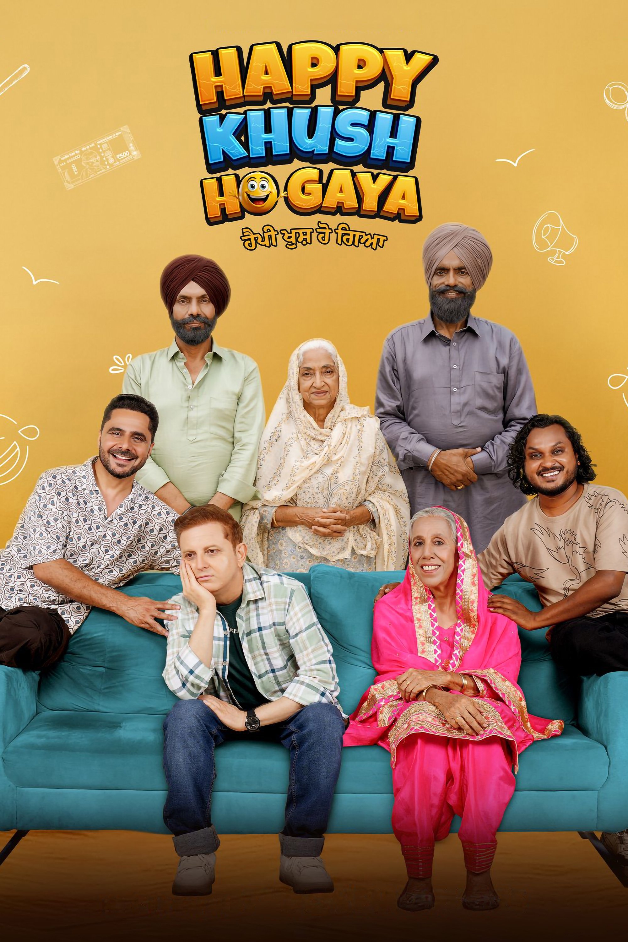 Happy Khush Ho Gaya (2025) poster - Allmovieland.com